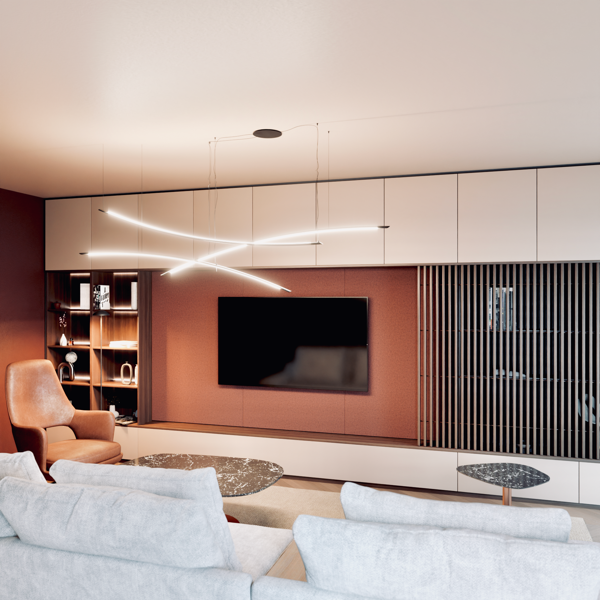 SOUNDWALL MINI - ściana medialna w wersji kompaktowej
