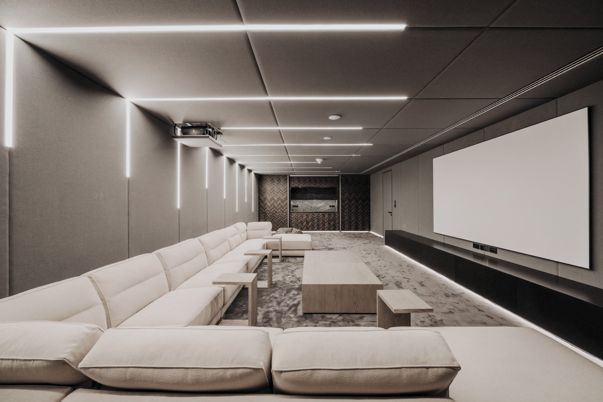 Projekt i realizacja domowych sal kinowych